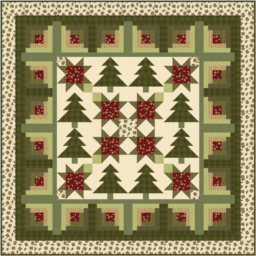 Cabins In The Trees Pattern #467