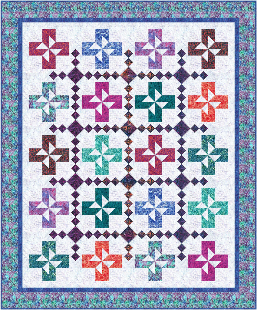Fenced Windmills Pattern #360