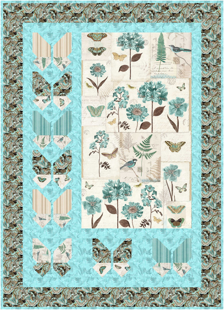 Floral Flitter Pattern #399