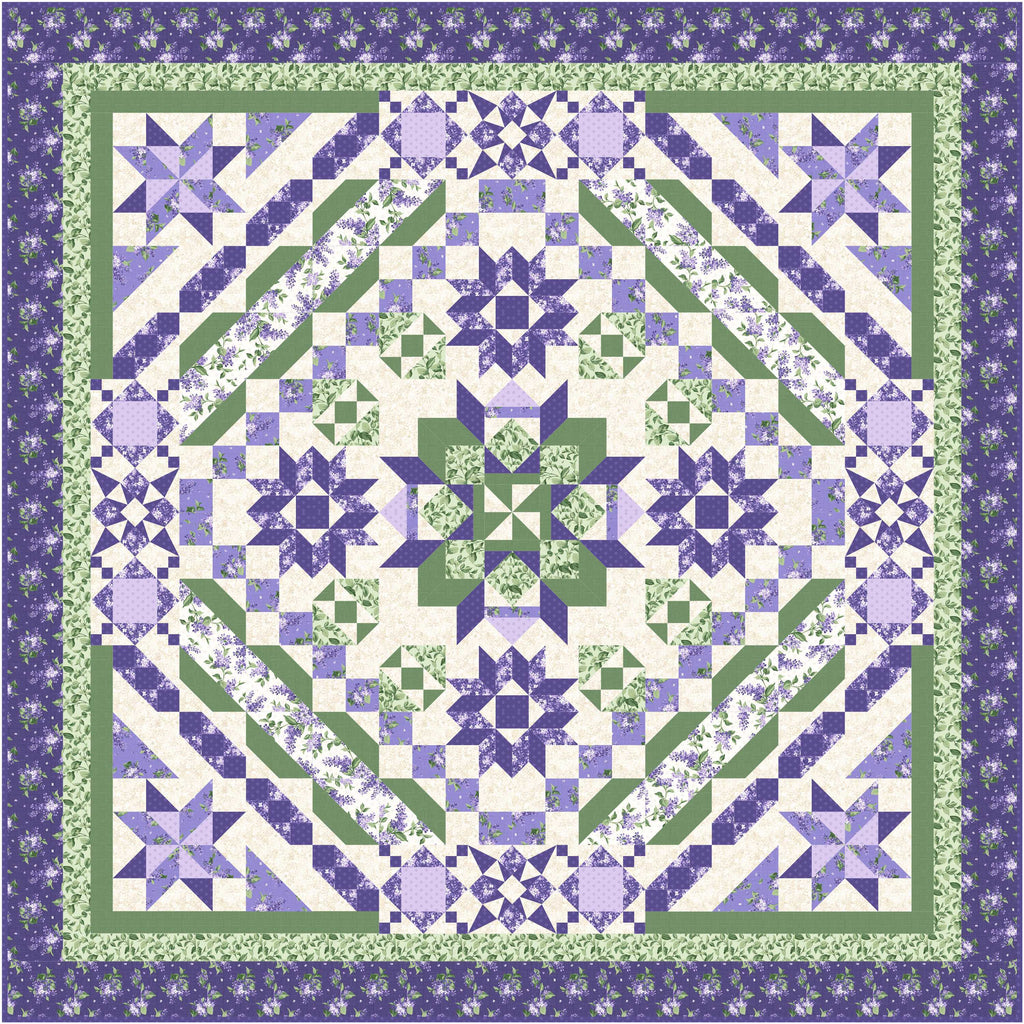 Greenhouse Gate Block of the Month Pattern #563