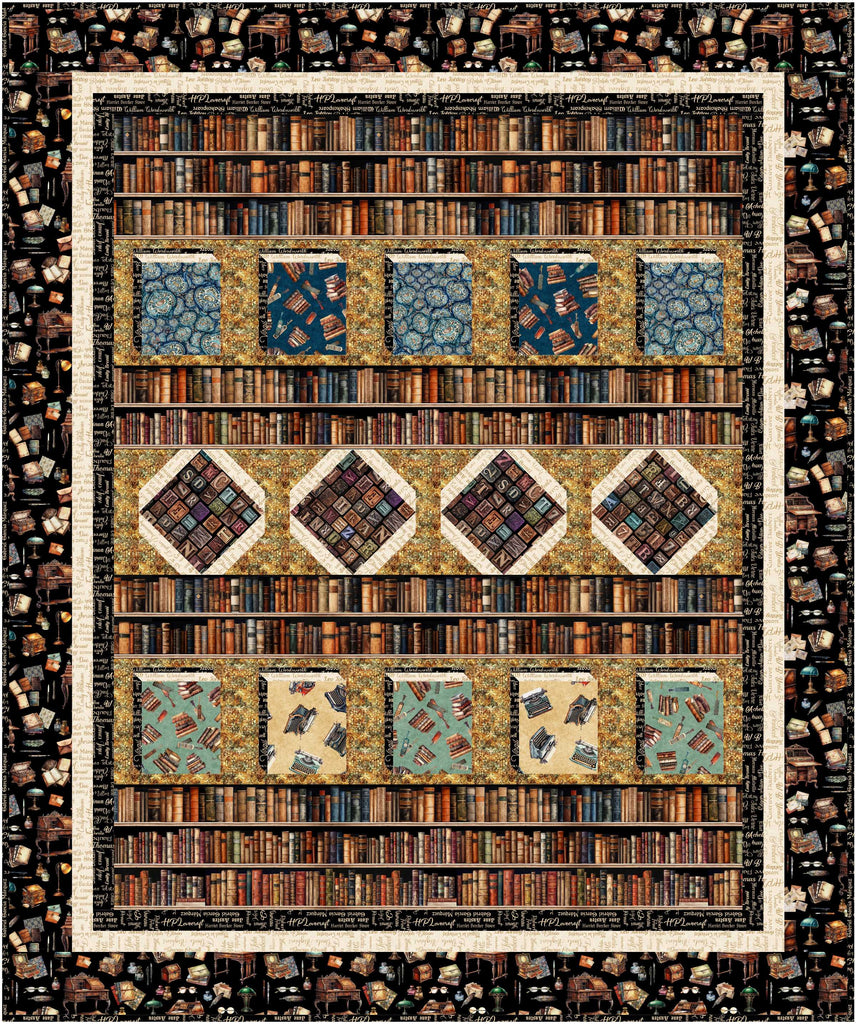 Library Shelves Pattern #442