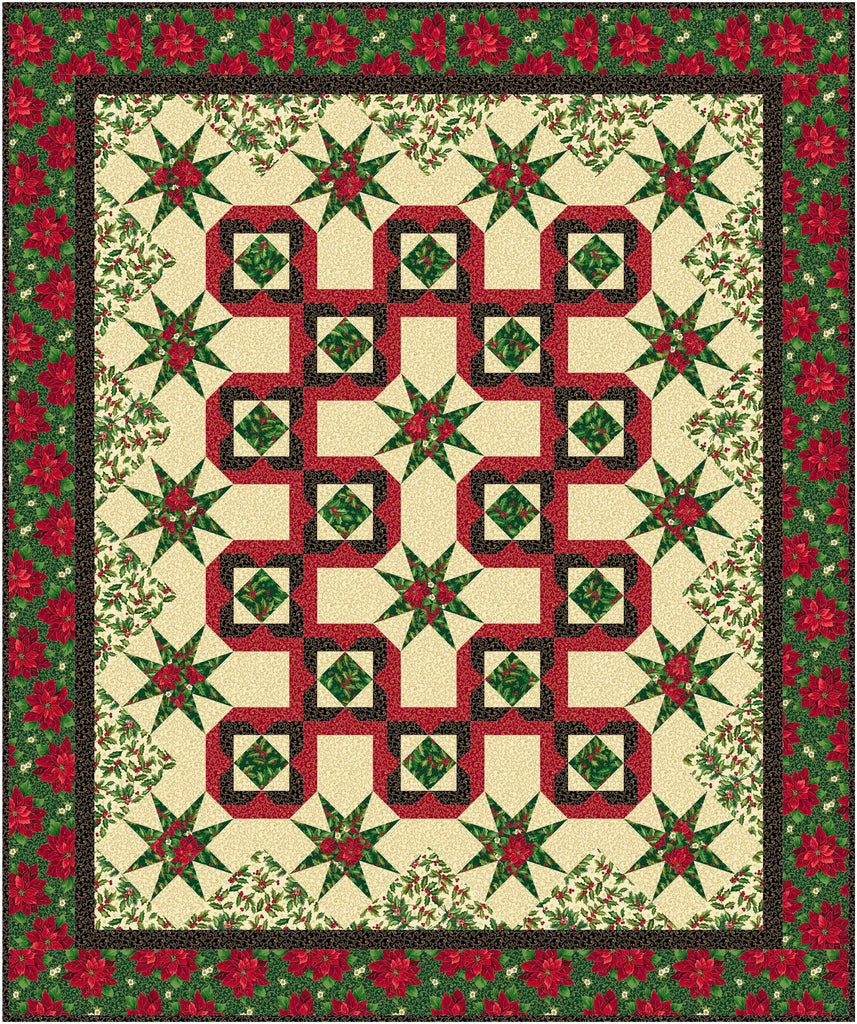 Poinsettia Roundabout Pattern #422