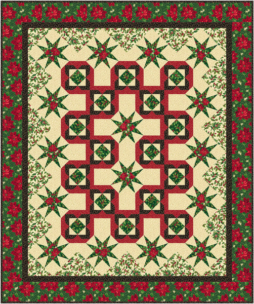 Poinsettia Roundabout Pattern #422