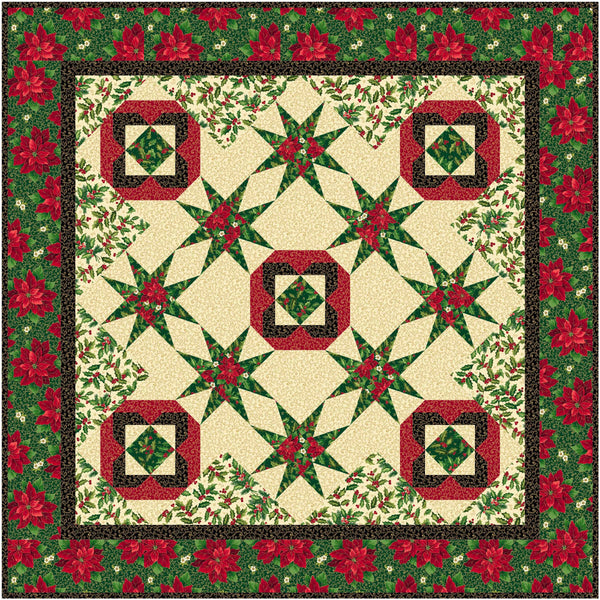 Poinsettia Roundabout Pattern #422