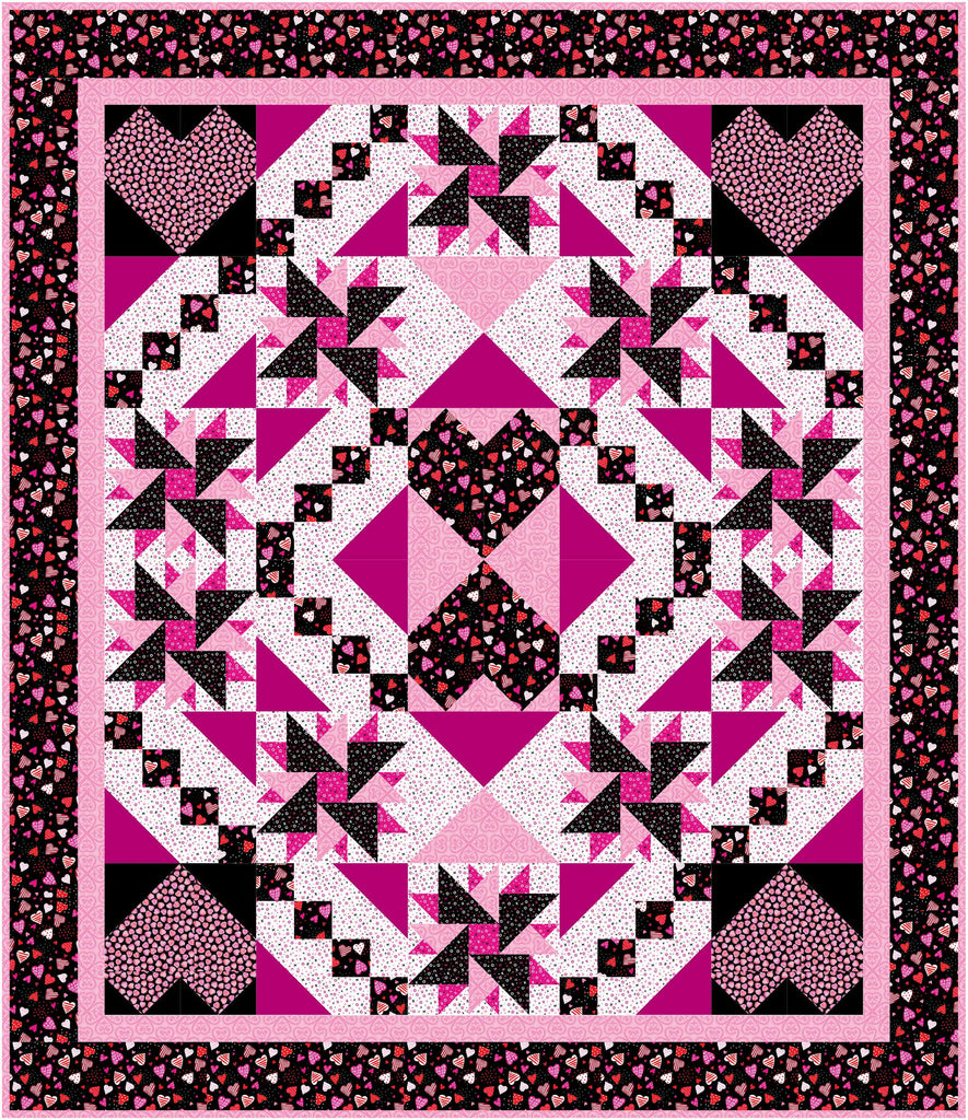 Surrounded By Hearts Pattern #465