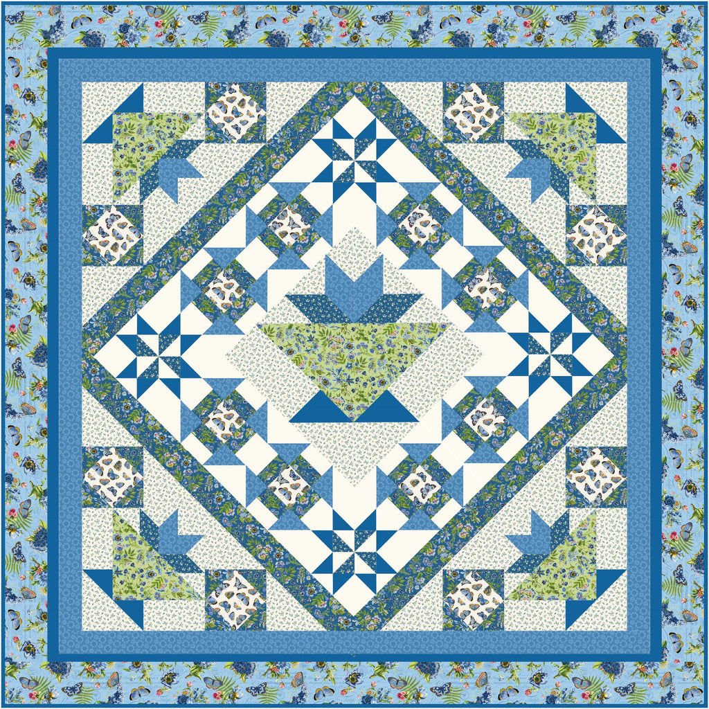 Antique Blue Pattern #319