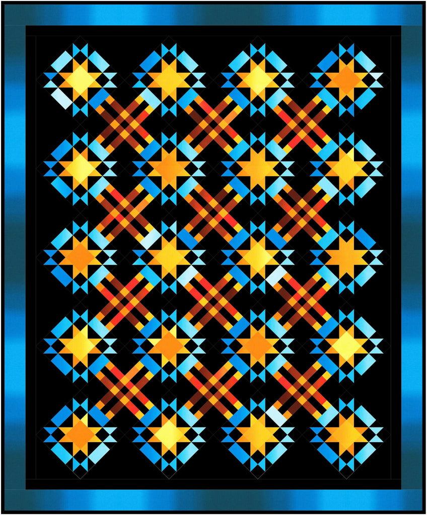 Plaid Twilight Pattern #247