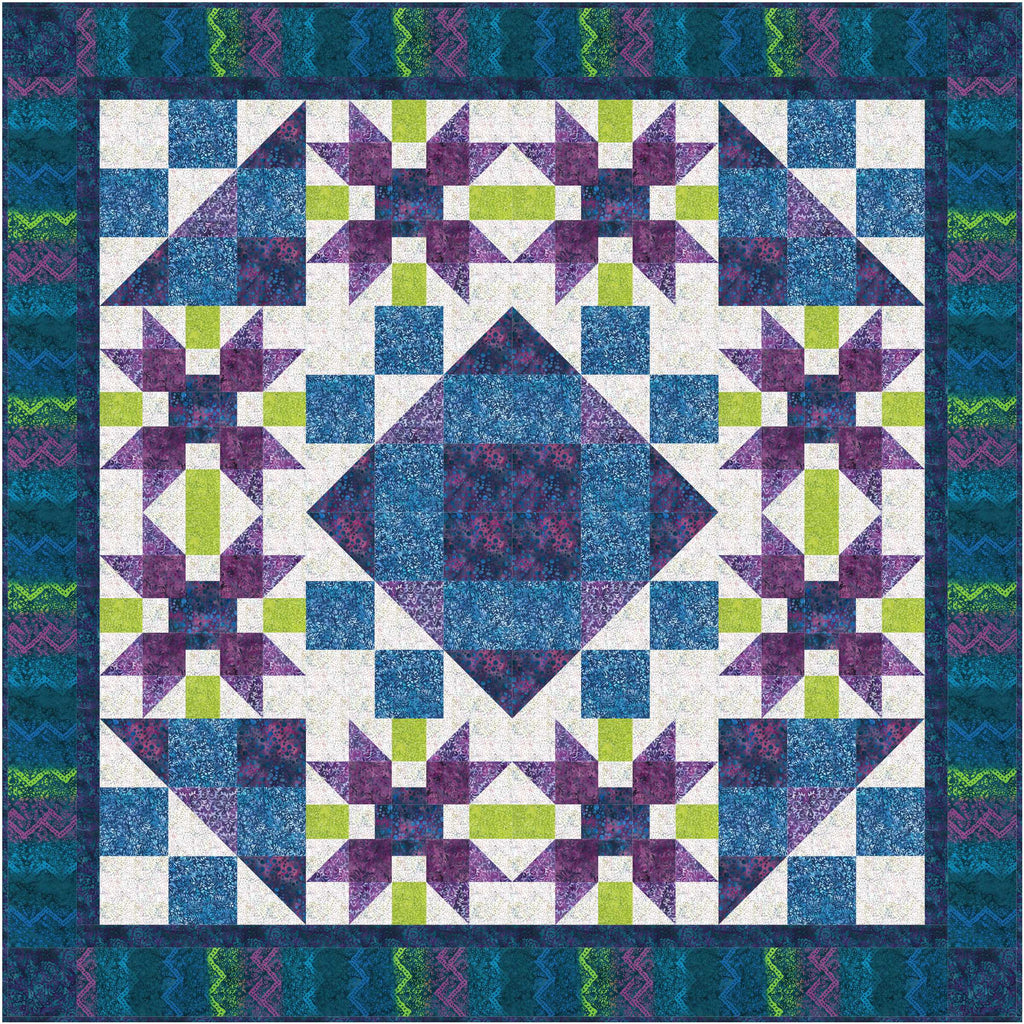 Rotating Stars Pattern #308