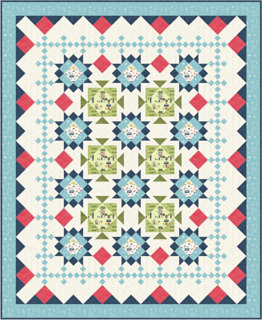 Stars Point Home Pattern #148