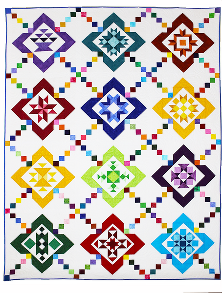 Color Box Block of the Month Pattern #114