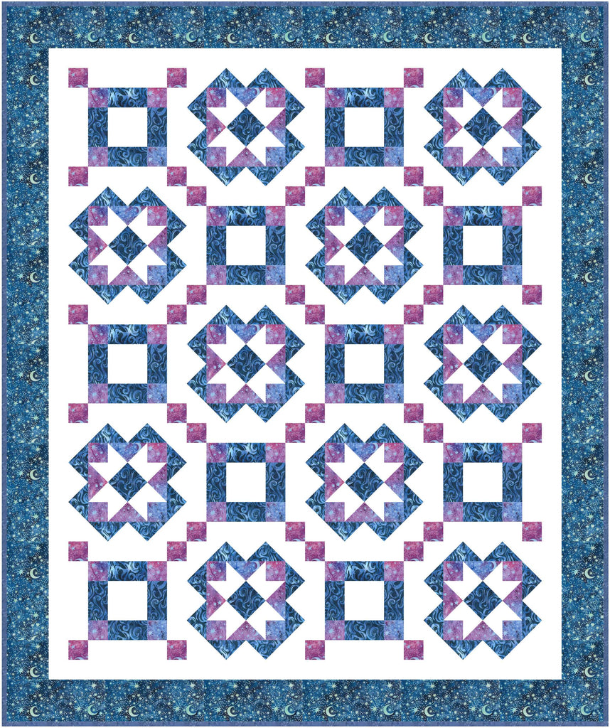 3 Yard Plus - Stars Pattern # 438