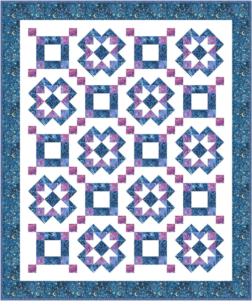 3 Yard Plus - Stars Pattern # 438