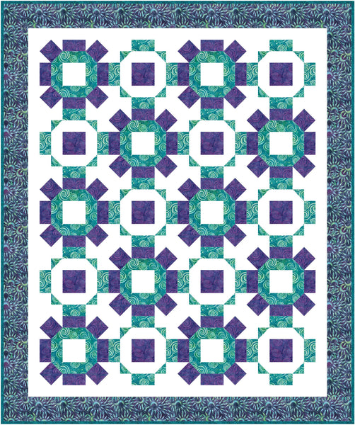 3 Yard Plus - Circles Pattern #437