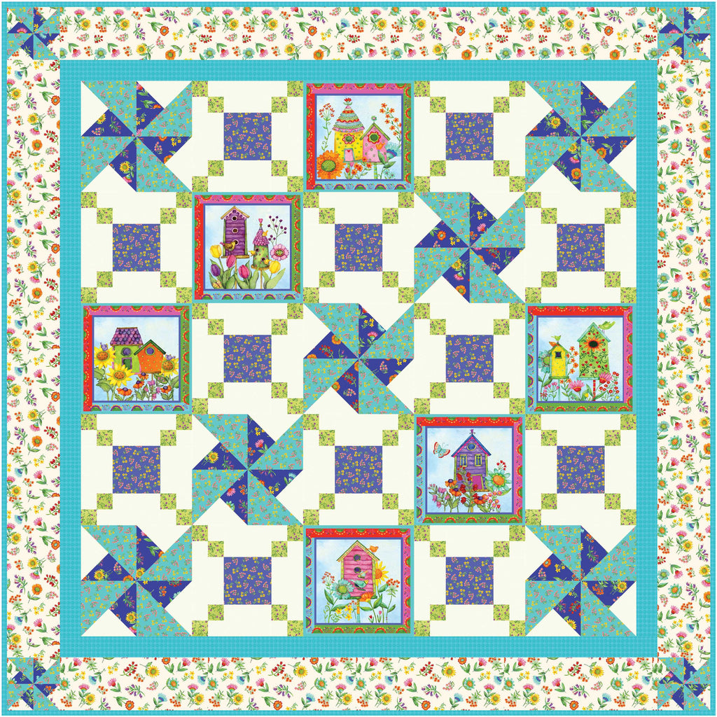 Alternating Pinwheels Pattern # 595