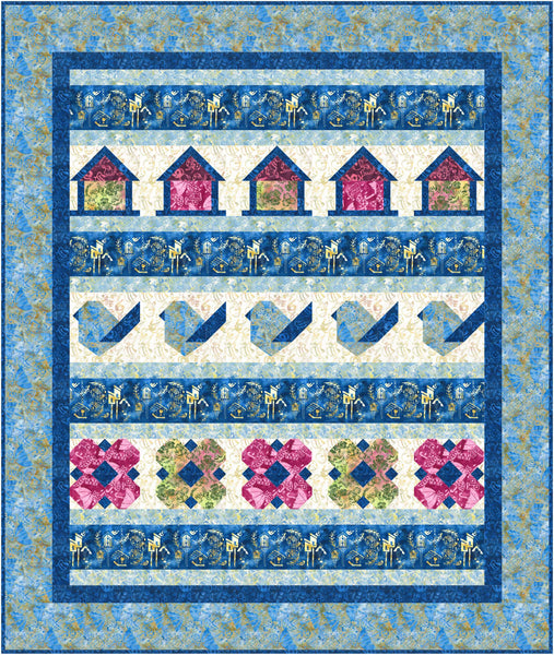 Birdhouse Garden Pattern #454