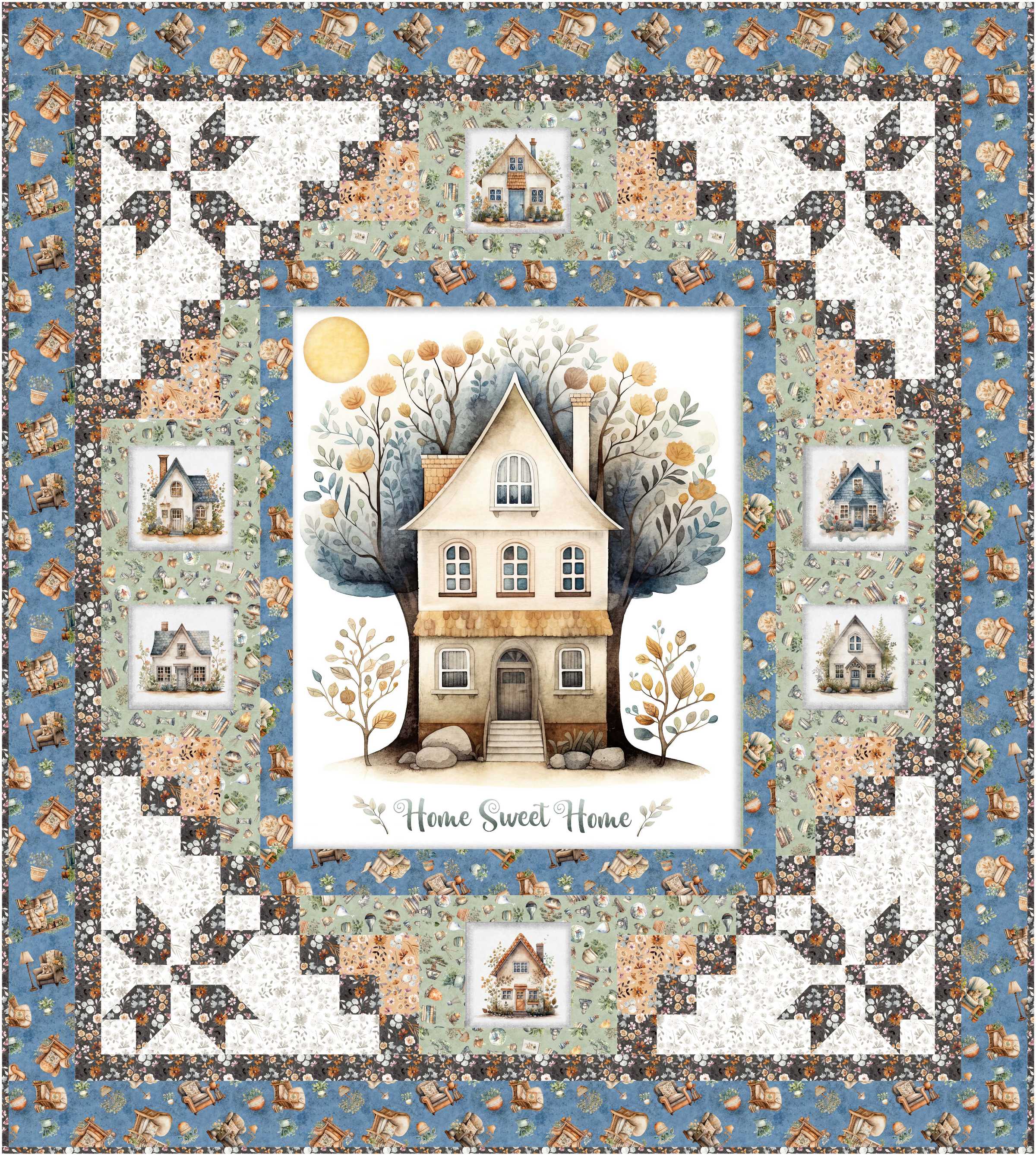 Cheerful Memories Pattern #477 – Bound to be Quilting
