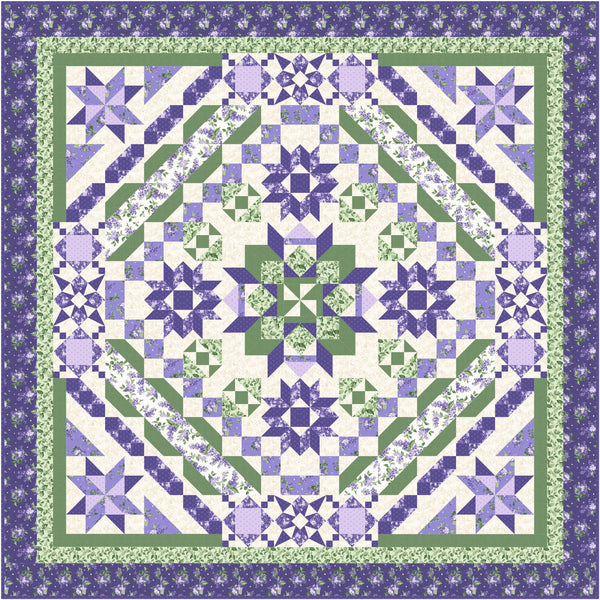 Greenhouse Gate Block of the Month Pattern #563
