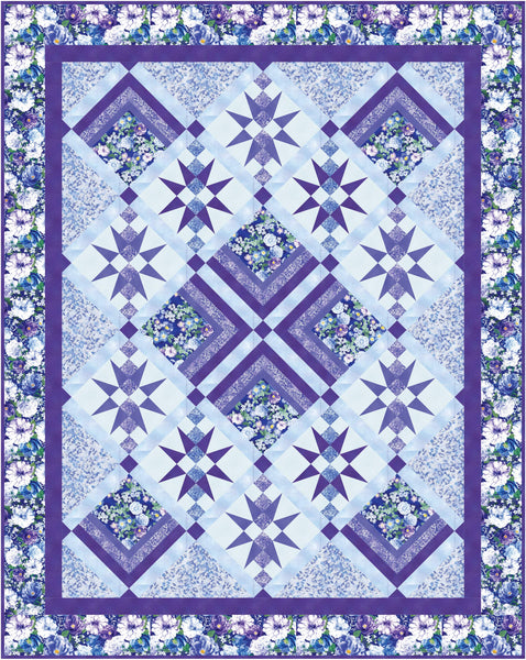 Glowing Flower Path Pattern # 608