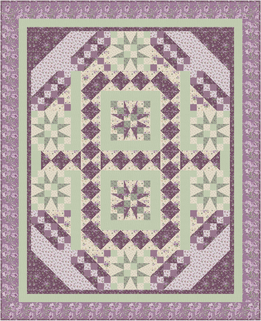 Courtyard Glow Pattern #612