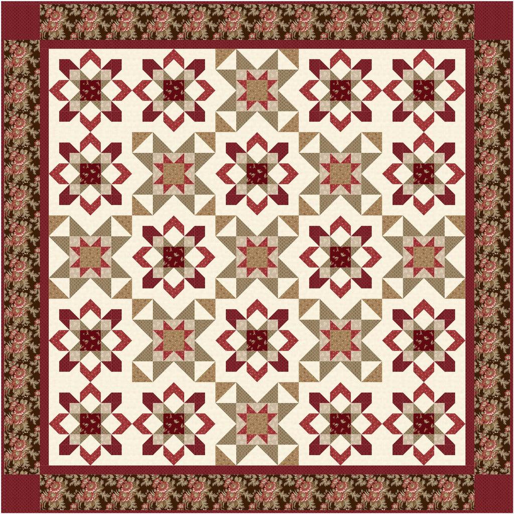 Scarlet Garden Quilt