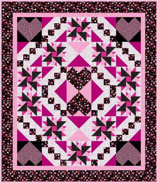 Surrounded By Hearts Pattern #465