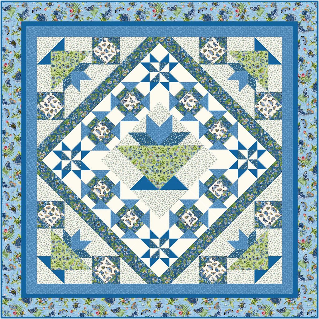 Antique Blue Pattern #319