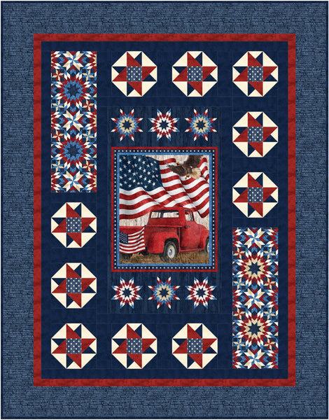 Freedom Parade Pattern #351 – Bound to be Quilting